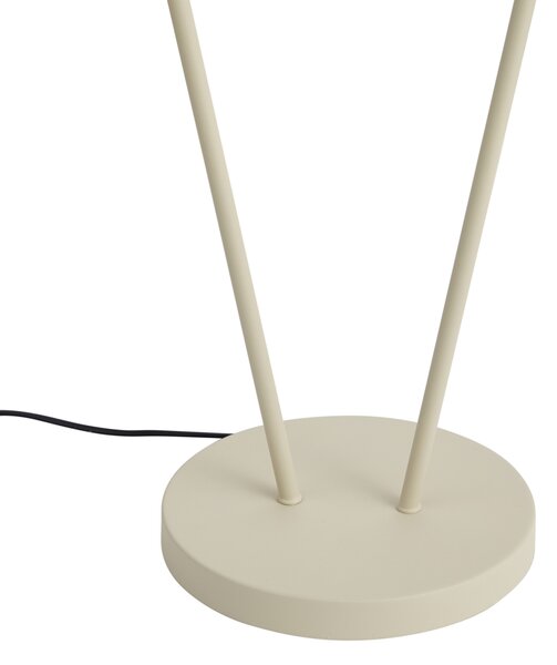 Lampă de podea modernă bej cu 2 lumini GU10 35mm - Thomas