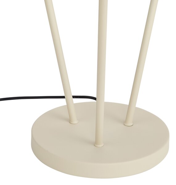 Lampă de podea modernă bej cu 3 lumini GU10 35mm - Thomas