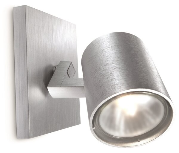 Philips myLiving Runner spot perete GU10 1 bec alu, reglabil, Metalic, Camera de zi / sufragerie, Metal