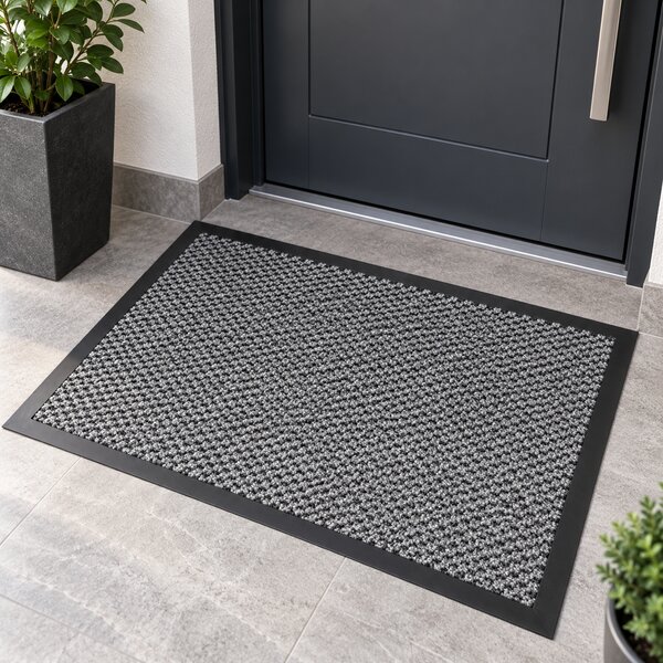 Covor Intrare, Model Equateur Dots , Gri Dreptunghi, 40x60