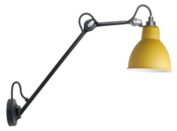 DCW - 122 Aplică de Perete Black/Yellow Lampe Gras
