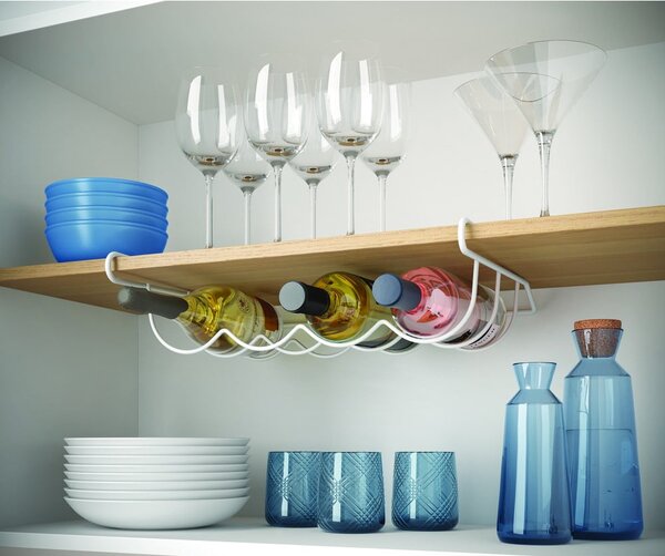 Organizator de frigider din oțel inoxidabil Cool-Bottle – Metaltex