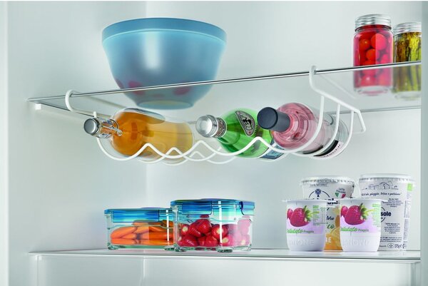 Organizator de frigider din oțel inoxidabil Cool-Bottle – Metaltex
