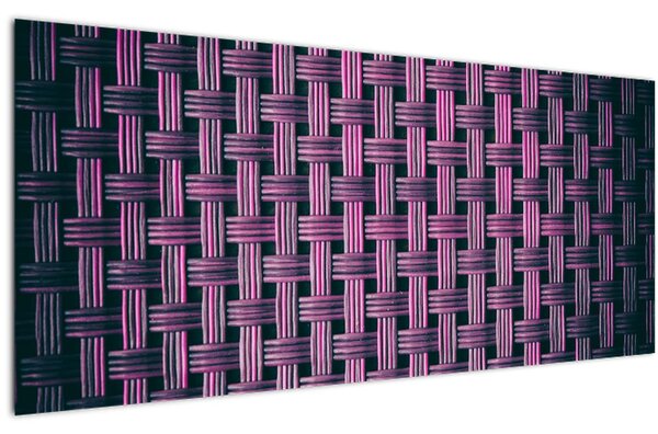 Tabloul textura în mov (120x50 cm)