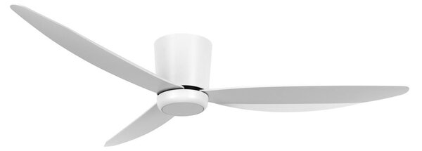 Ventilator de tavan cu lumină, alb, 137 cm, silențios - Beacon Beacon Lighting, Array, reglabil, Alb, Camera de zi, Plastic, Modern