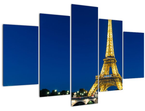 Tablou cu turnul Eiffel (150x105 cm)