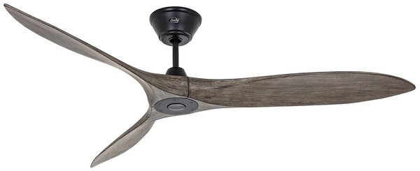 Ventilator de tavan Eco Airscrew, 152 cm, negru, lemn - CasaFan CasaFan, Eco Airscrew, Lemn, Camera de zi, Lemn, Modern