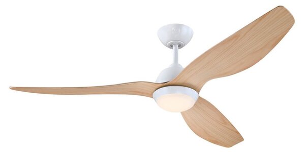 7316140 Ventilator de tavan cu LED, curent continuu, silențios, 132 cm - Westinghouse, reglabil, Lemn, Camera de zi, Plastic, Modern