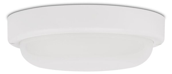 Plafoniera LED Rotunda Novelite 12W IP65 4000K 155x52mm Alb pentru Interior si Exterior - Iluminat Eficient Rezistent la Umiditate si Praf