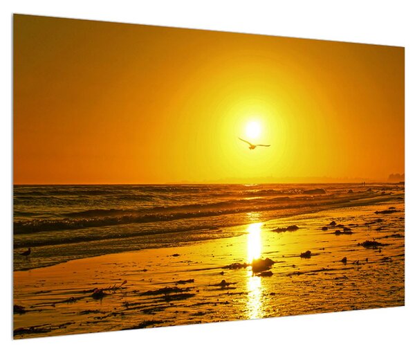 Tablou cu plaja mării (90x60 cm)