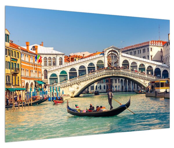Tablou cu gondola venețiană (90x60 cm)