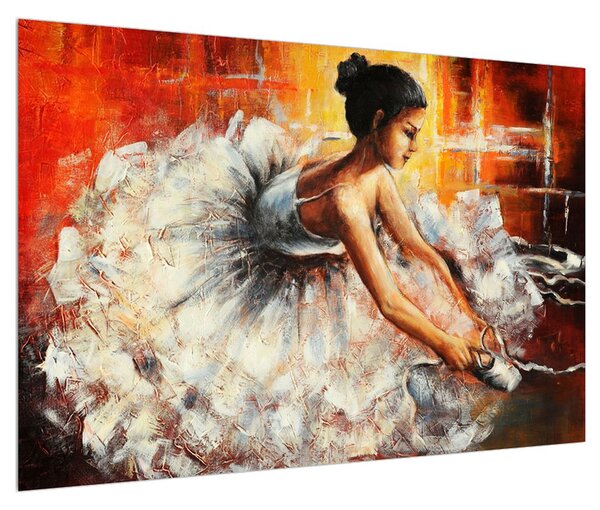 Tablou cu balerina (90x60 cm)