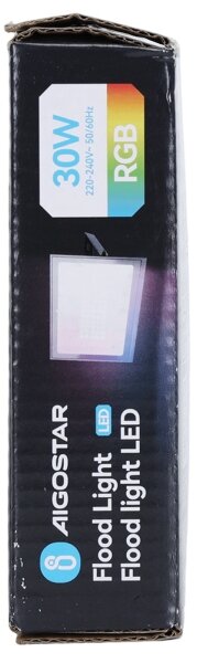 Aigostar - Proiector LED RGB reglabil LED/30W/230V IP65 + telecomandă