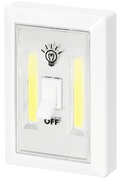 Aigostar - Lampă de noapte portabilă cu LED, 3x AAA, 6500 K