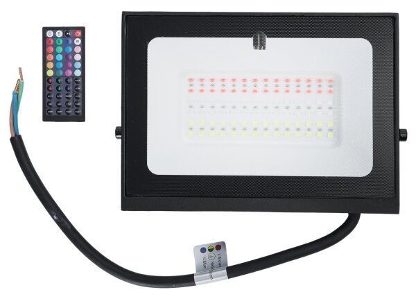 Aigostar - Proiector LED RGB reglabil/50W/230V IP65 + telecomandă