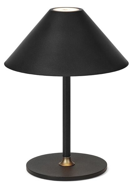 Halo Design 800803 - Lampă de birou reîncărcabilă HYGGE cu intensitate reglabilă, LED 3W/4000 mAh, IP54, negru