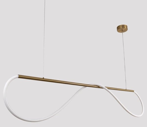 Candelabru LED suspendat pe cablu MELECA LED/36W/230V 3000/4000/6000K 160 cm auriu