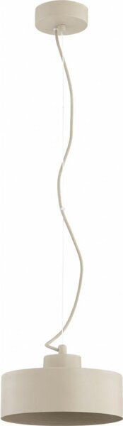 Lampă suspendată pe cablu SELIA 1xE27/15W/230V, bej