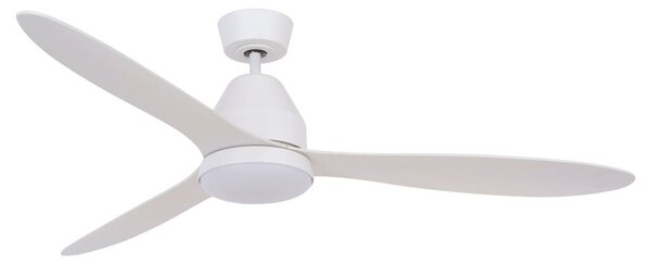 Ventilator de tavan Whitehaven cu lumină, alb, silențios - Beacon Beacon Lighting, Whitehaven, reglabil, Alb, Camera de zi, Plastic, Modern