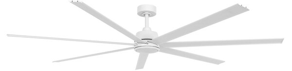 Ventilator de tavan Atlanta cu lumină, alb, DC, silențios - Beacon Beacon Lighting, Atlanta, reglabil, Alb, Camera de zi, Aluminiu, Modern