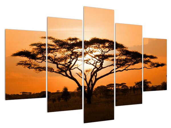Tablou cu savana africană (150x105 cm)