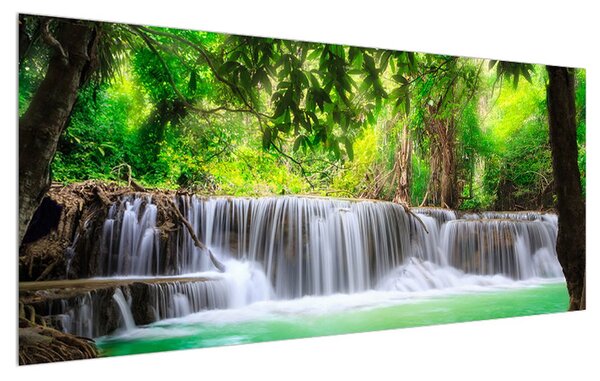 Tablou cu cascade (120x50 cm)