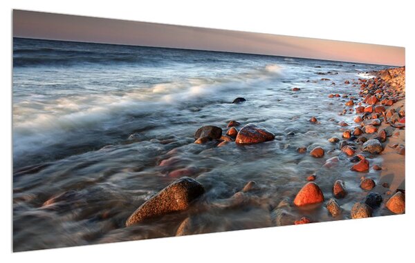 Tablou cu plaja mării (120x50 cm)