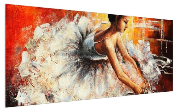 Tablou cu balerina (120x50 cm)