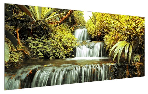Tadlou cu cascade din Indonesia (120x50 cm)