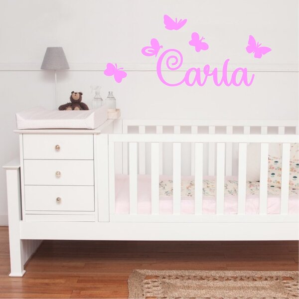 Sticker perete personalizat My Name Girl 13