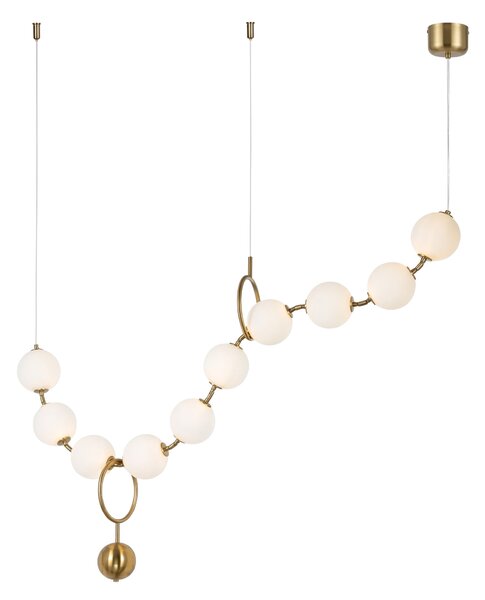 Lampă de tavan LED APP1444-10CP GOLD