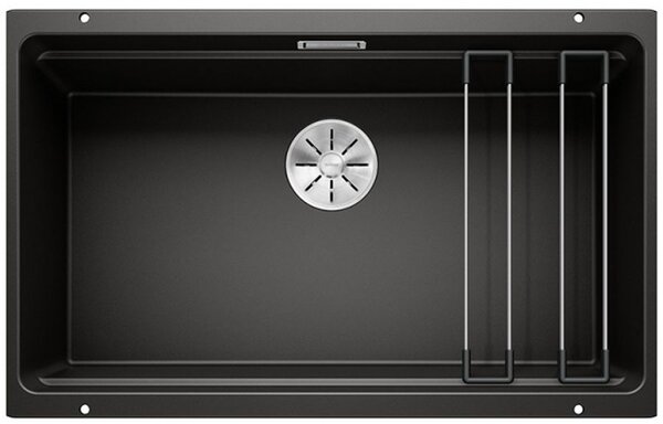 Blanco Etagon 700-U chiuvetă din granit 73x46 cm negru 525891