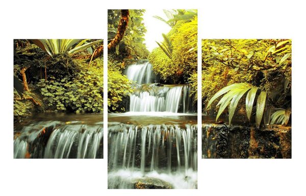 Tadlou cu cascade din Indonesia (90x60 cm)