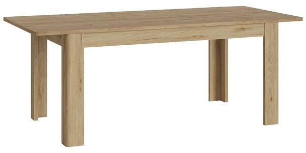 Masa extensibila PARILLA, stejar, PAL laminat, 160/200x90x76 cm