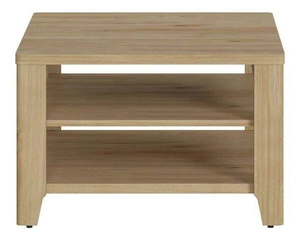 Masuta PARILLA, stejar, PAL laminat, 68x68x44 cm