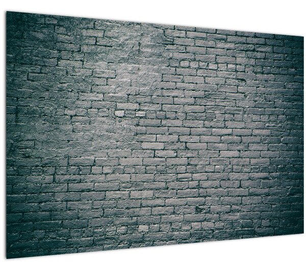 Tabloul cu perete din cărămidă (90x60 cm)