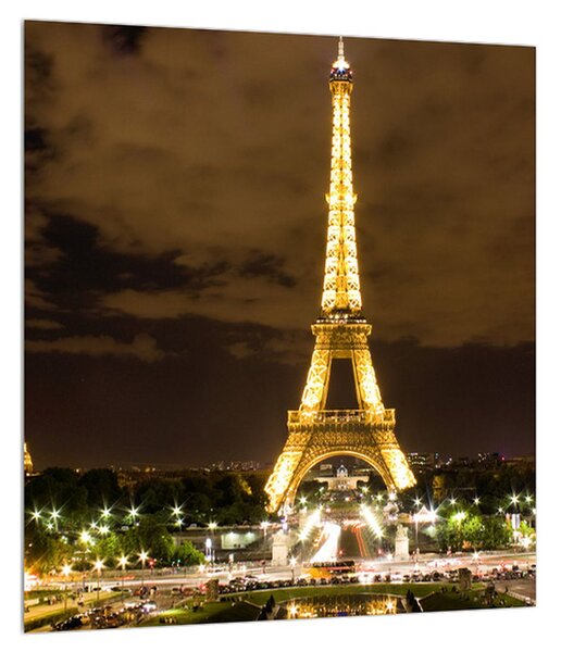Tablou cu turnul Eiffel (30x30 cm)