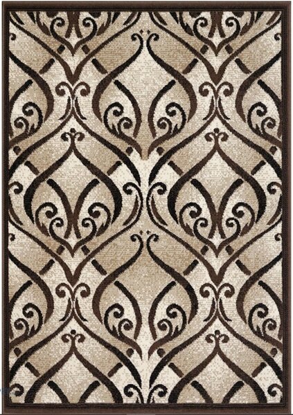 Covor Model Luna 1802 11, Living Dormitor , Maro Maro, Dreptunghi, 60x110