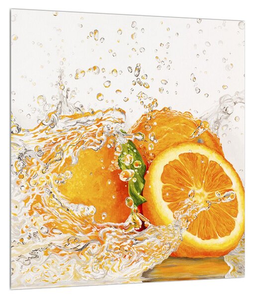 Tablou cu portocale apetisante (30x30 cm)