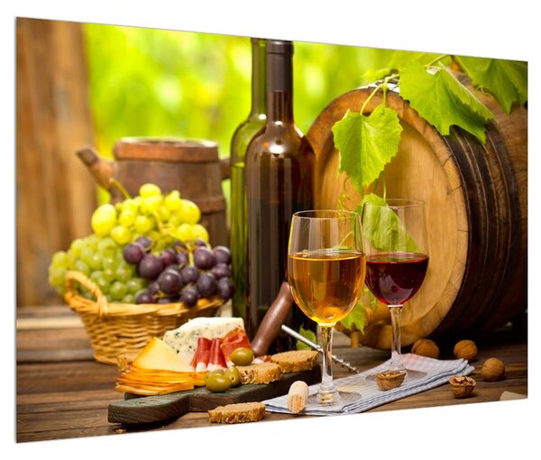 Tablou cu vin (90x60 cm)