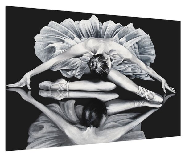 Tablou cu balerina (90x60 cm)