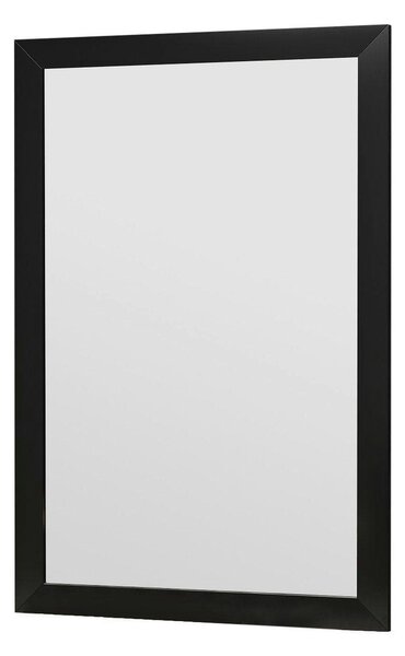 Oglinda LIPA, negru, 50x2x75 cm