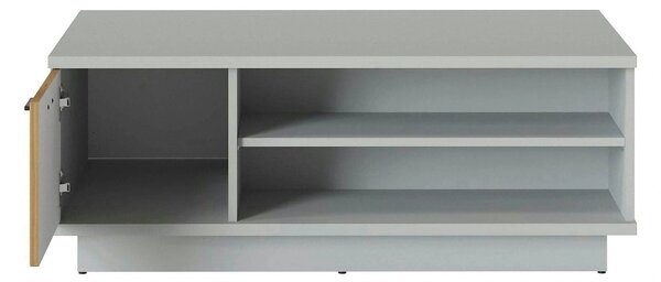 Masuta VERO, gri/stejar, PAL laminat, 100x60x42 cm