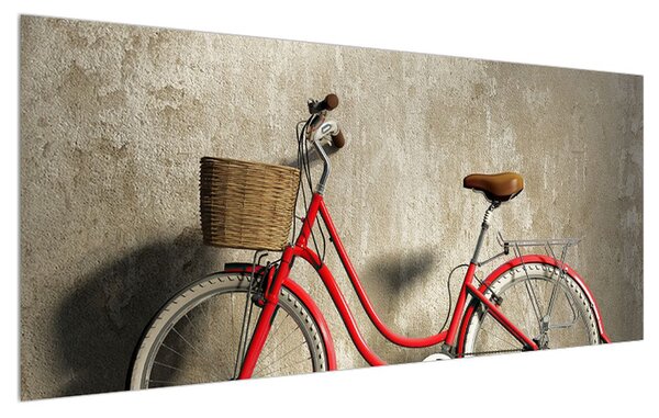 Tablou cu bicicletă (120x50 cm)