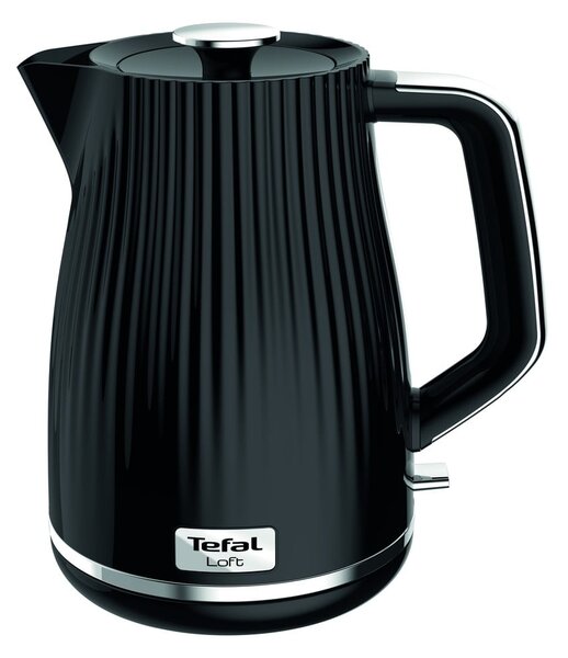 Cană electrică fierbător negru 1,7 l Loft KO250830 – Tefal
