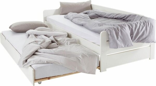 Daybed Reete pat extensibil alb 90/200 cm