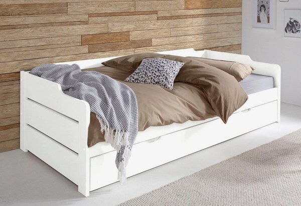 Daybed Reete pat extensibil alb 90/200 cm