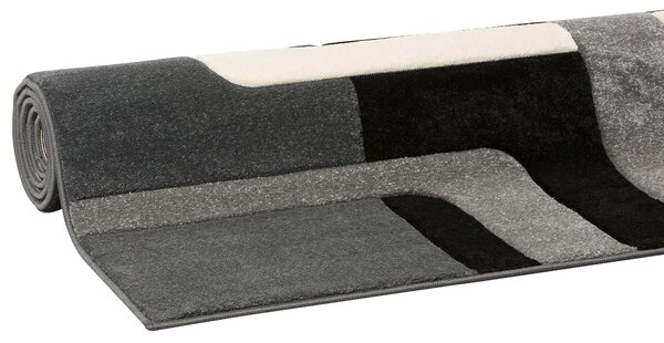 Covor Maxim negru, 120/170 cm