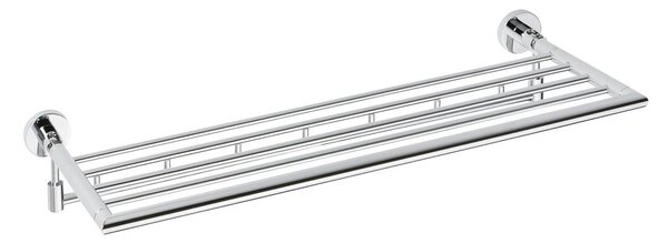 Sapho Sapho, raft rabatabil pentru prosoape X-ROUND cu carlige 650 mm, crom, XR422