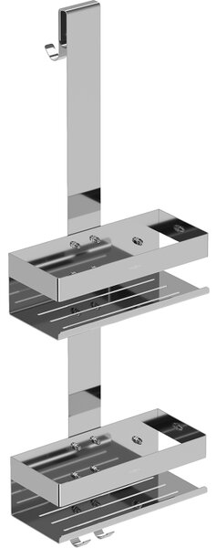 Mexen Brin-2, coș suspendat pentru baie, cromat, 70A8842-00